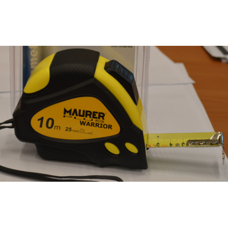 FLESSOMETRO MAURER PLUS WARRIOR 10MT 25MM - CF. IN