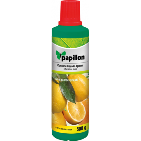 CONCIME LIQUIDO X AGRUMI 0,5KG PAPILLON