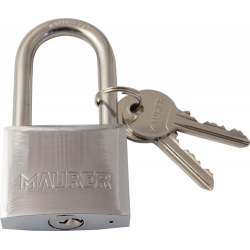 LUCCHETTO ARCO LUNGO MARE INOX MAURER 30MM - CF. I