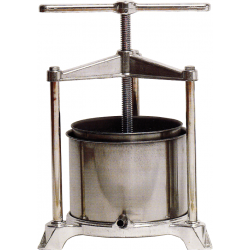 TORCHIETTO PREMITUTTO GRANDE IN ACCIAIO INOX
