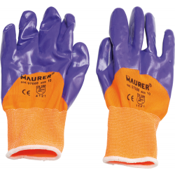 GUANTI LAVORO NITRILE GLOVEX II 8 MAURER CON P