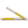 Doppiometro Legno Faggio Bianco/giallo Stabila 10