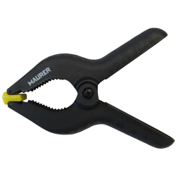 MORSETTO A PINZA C/MOLLA 86MM MAURER