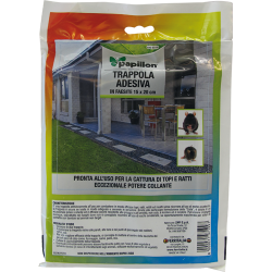TAVOLETTA TOPICIDA PAPILLON CF 2 PZ 19X14CM.