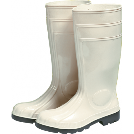 STIVALE PUNT. ANTINF. TG.45 BIANCO MAURER